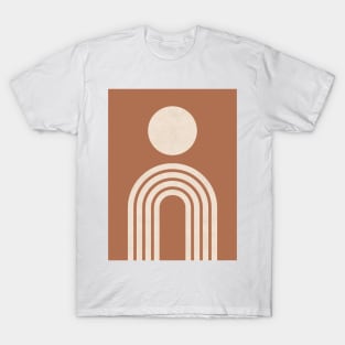 Mid-Century Modern - Terracotta T-Shirt